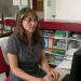La secrétaire de Mairie:  Stéphanie