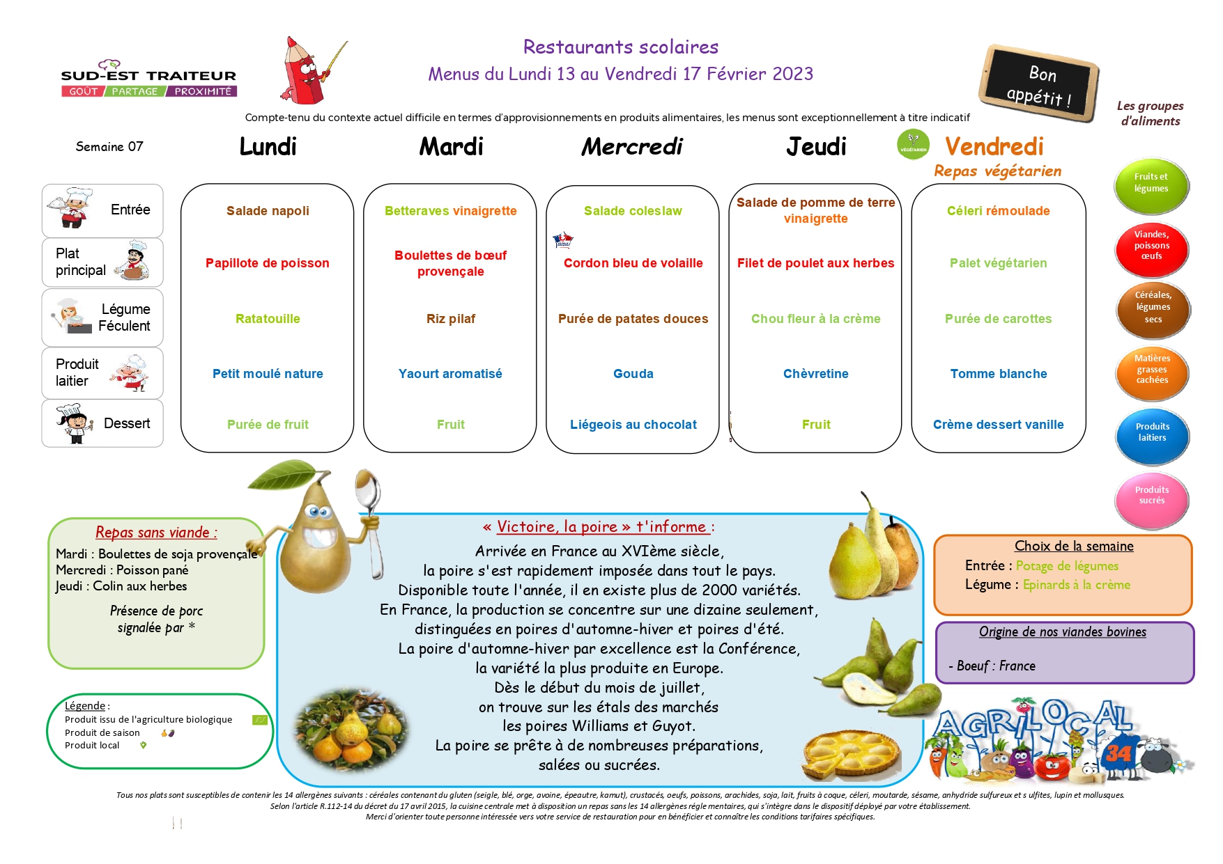 s07 Menu ecoles