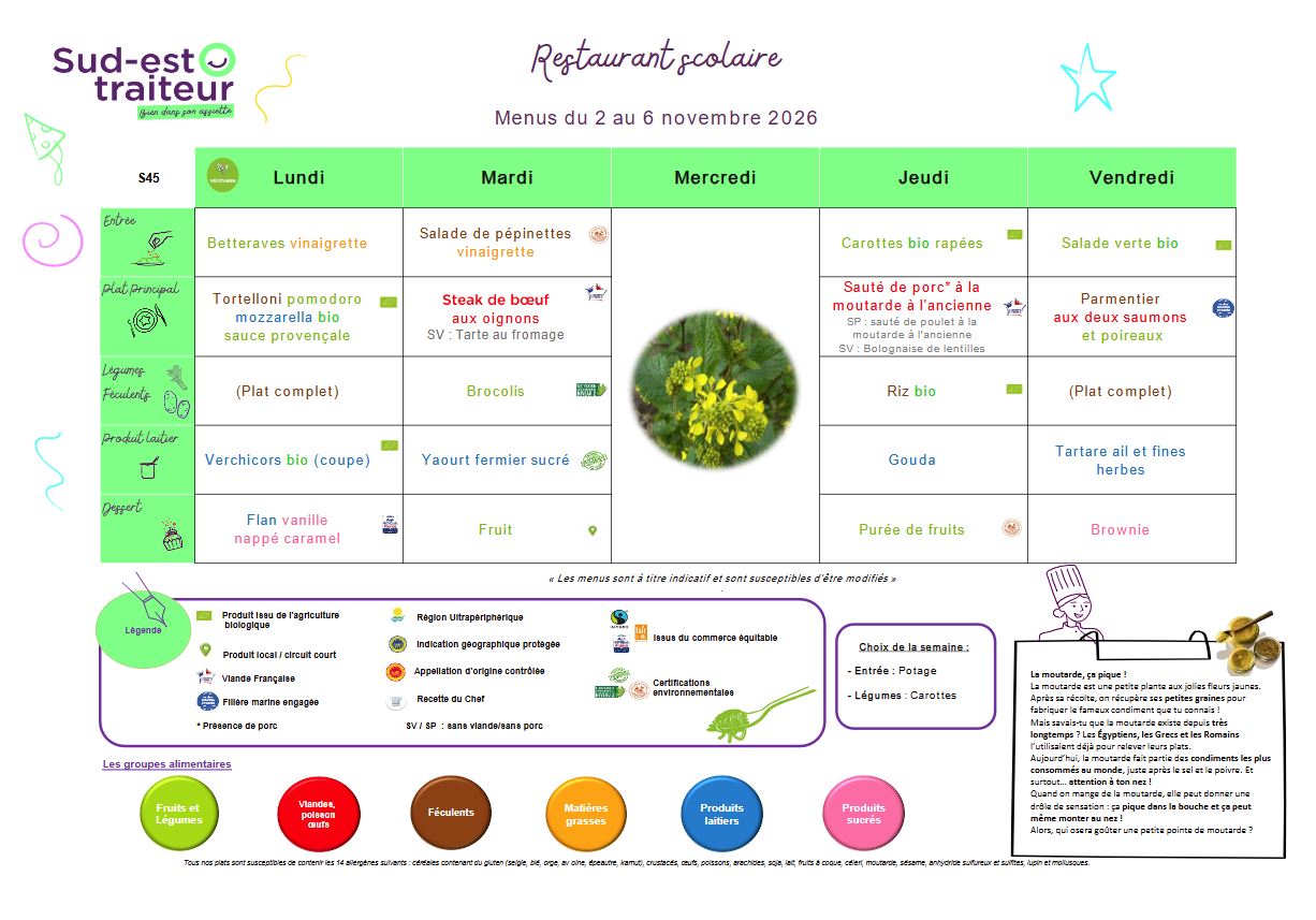 S45 MENU